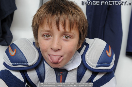 2014-10-26 Ambrosiana-Hockey Milano Rossoblu U12 0107 Simone Lodolo